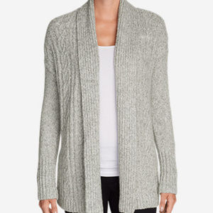 Eddie Bauer Cable Sleep Cardigan Knit 